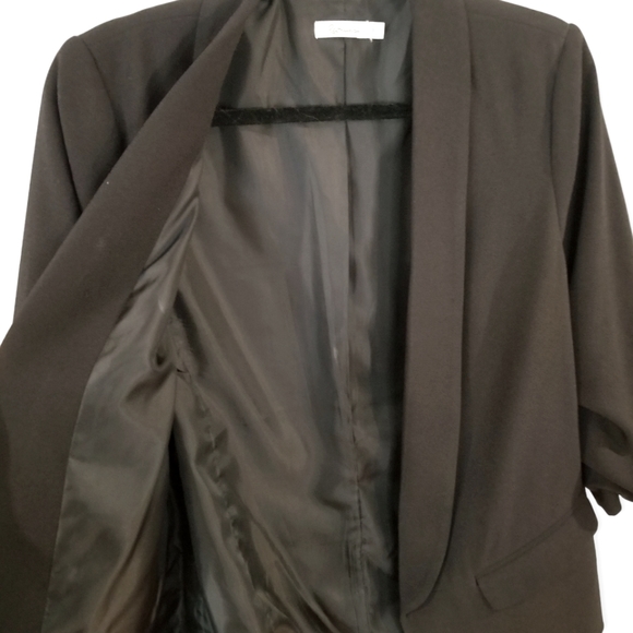 Reitmans Open Front Blazer with 3/4 Length Sleeves, Size 9 - Picture 3 of 5